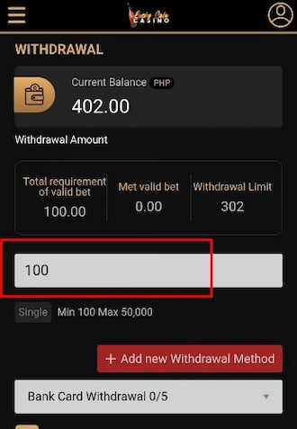 Easy Reliable Withdrawal